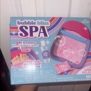 Bubble Bliss Spa Foot Bath Set